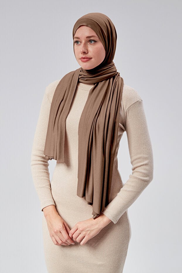 Practical Ready - to - Wear Viscose Hijab Shawl - TryAladdin