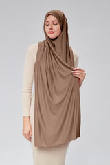 Practical Ready - to - Wear Viscose Hijab Shawl - TryAladdin