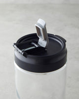 Premium Black Glass Food Storage Canister