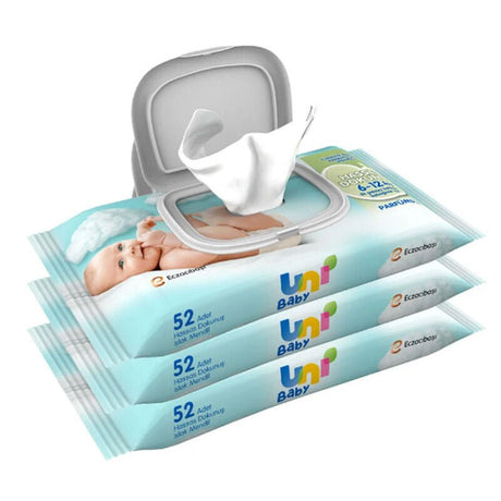 Prebiotic Wet Wipes - pH Balanced Gentle Care for Baby's Sensitive Skin - TryAladdin
