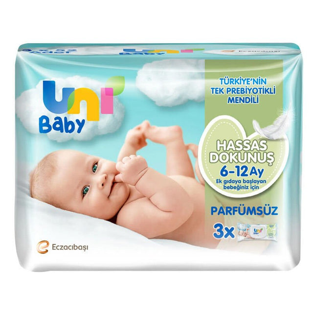 Prebiotic Wet Wipes - pH Balanced Gentle Care for Baby's Sensitive Skin - TryAladdin