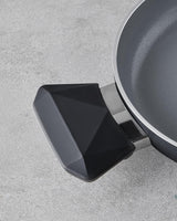 Professional Ceramic Nonstick Lidded Sahan Pan 20cm Black