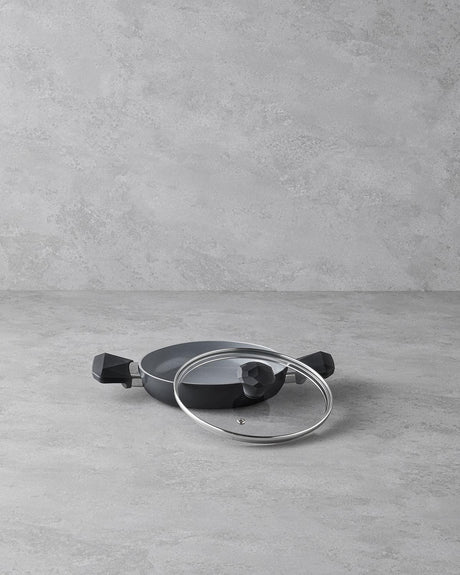 Professional-Ceramic-Nonstick-Lidded-Sahan-Pan-20cm-Black