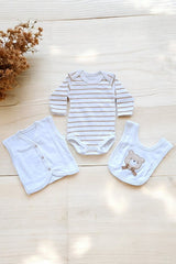 Premium 100% Cotton Embroidered Newborn Hospital Exit Apparel Set - 10 - Piece - TryAladdin