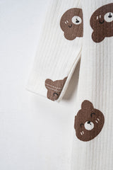 Premium 100% Cotton Footed Baby Boy Bodysuit Set - 2 - Piece 0 - 3 Months - TryAladdin