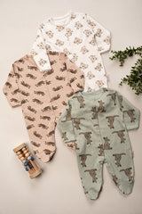 Premium 100% Cotton Kangaroo Koala Baby Romper Set - 450g - TryAladdin