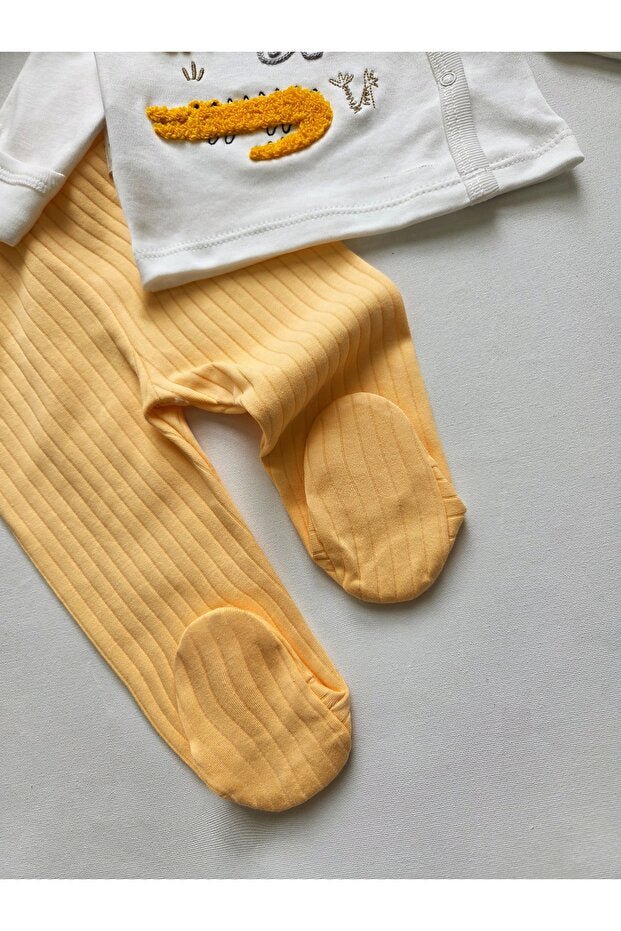Premium 100% Cotton Newborn Hospital Set - 3 - Piece, 0 - 3 Months - TryAladdin