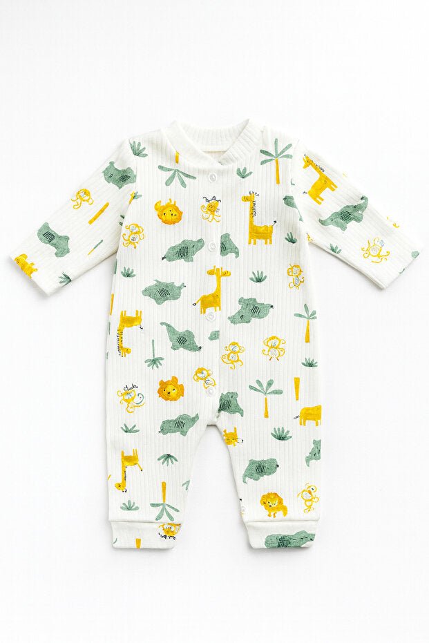 Premium 100% Cotton Newborn & Infant Hospital Jumpsuit Set (3 - 9 Months) - TryAladdin