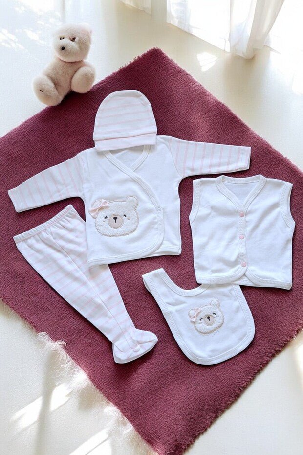 Premium 100% Cotton Newborn Layette Set - 10 - Piece - TryAladdin