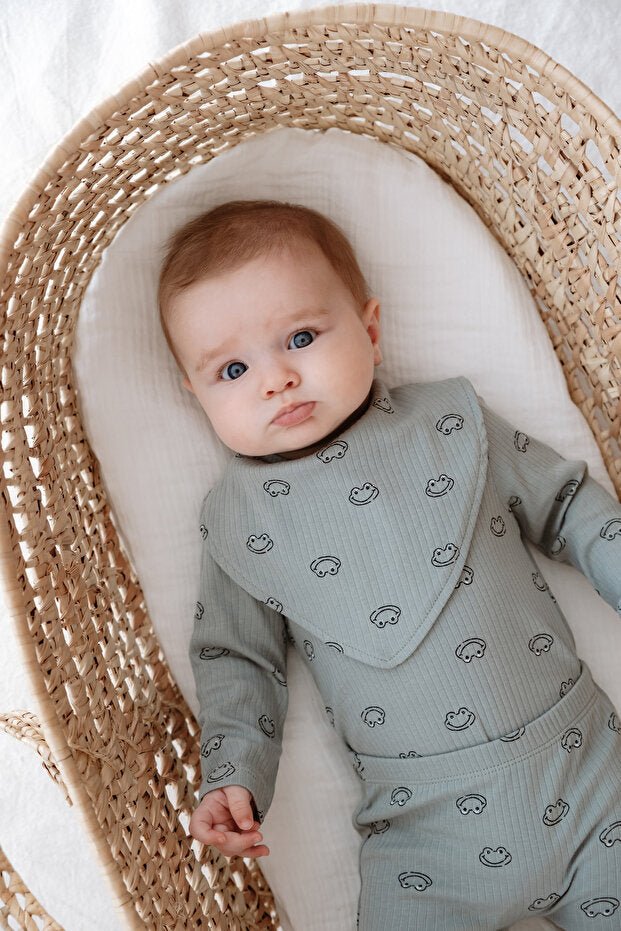 Premium 100% Cotton Newborn Unisex Bodysuit Gift Set - TryAladdin