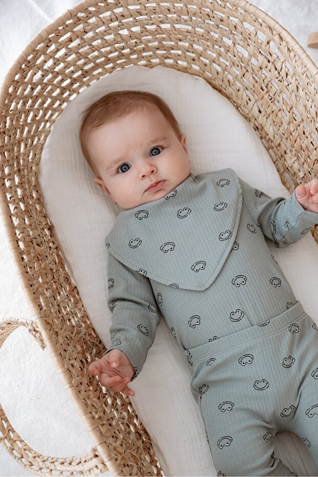 Premium 100% Cotton Newborn Unisex Bodysuit Gift Set - TryAladdin