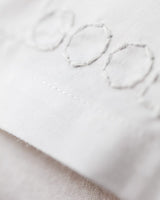 Premium 100% Cotton Pillowcase Set - Soft White & Gray (2 Pack) - TryAladdin