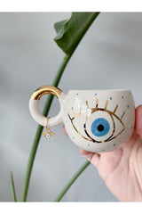 Premium 24K Gold Gilded Evil Eye Turkish Coffee Cup Set - 250g - TryAladdin