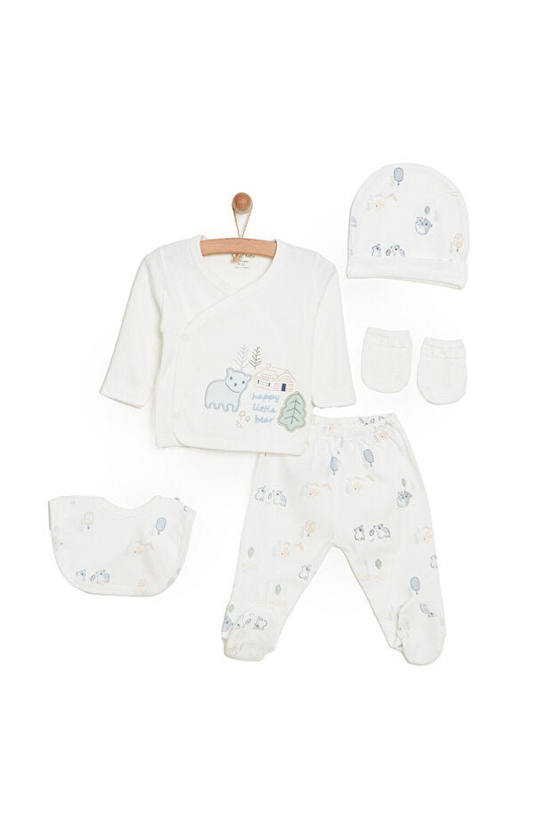 Premium 5 - Piece Newborn Boy Hospital Welcome Set - TryAladdin
