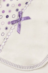 Premium 5 - Piece Purple Rabbit Newborn Baby Clothes Set - TryAladdin