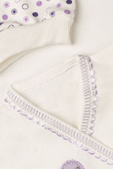 Premium 5 - Piece Purple Rabbit Newborn Baby Clothes Set - TryAladdin