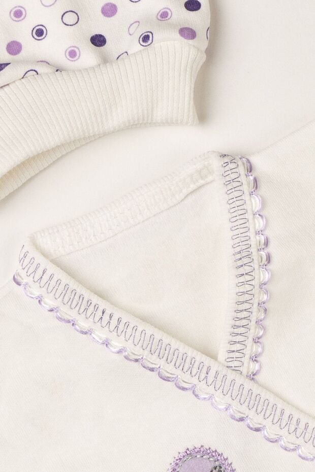 Premium 5 - Piece Purple Rabbit Newborn Baby Clothes Set - TryAladdin