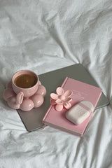 Premium Arvale Cloud Design Turkish Coffee Cup Set - 4 Piece, 90ml - TryAladdin