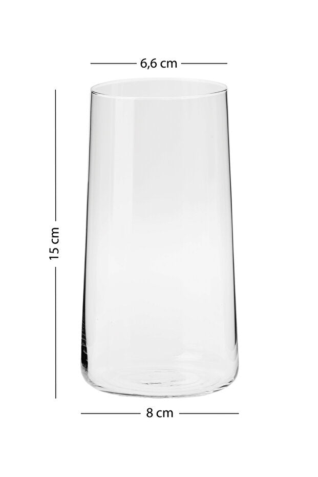 Premium Avantgarde Gold Beverage Glass Set - 4 - Piece 520ml - TryAladdin