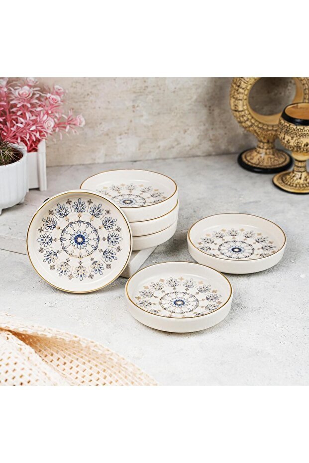 Premium Aybaba Mirra Gilded Coffee & Tea Glass Set - 18 - Piece Set - TryAladdin