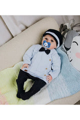 Premium Baby Boy 5 - Piece Hospital Exit & Newborn Outfit Set - Ribbed Cotton - TryAladdin