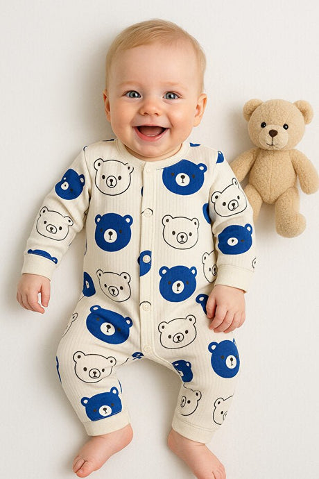 Premium Baby Boy Animal Print Romper - Newborn 1 - 6M Assortment - TryAladdin