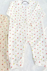 Premium Baby Girl Floral Romper Set - 2 - Piece - TryAladdin