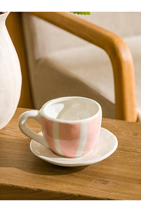 Premium Ceramic Coffee Mug with Mixed Bow Print - 200ml - TryAladdin