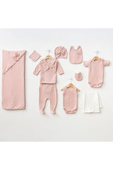 Premium Certified Newborn Girl 10 - Piece Pistachio Bodysuit Gift Set - TryAladdin