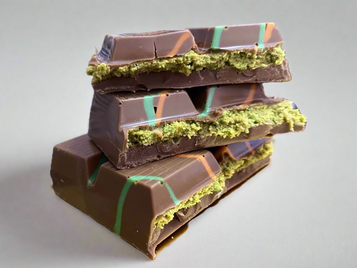 ドバイスタイルチョコ(カダイフり)PISTACHIO & KADAYIF☆10個 ドバイスタイルチョコ(カダイフり)PISTACHIO & KADAYIF☆10個