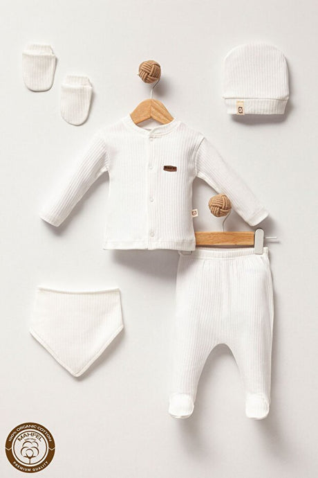 Premium Ecru Vanilla Dream Newborn Baby Coming Home Set - 500g - TryAladdin