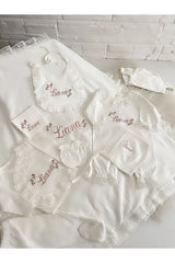 Premium Embroidered Girls' Baby Apparel Set - TryAladdin