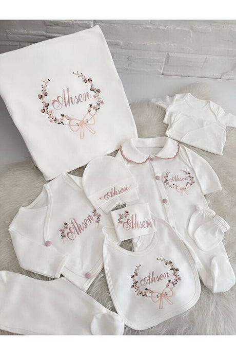 Premium Embroidered Newborn Hospital Exit Set - TryAladdin