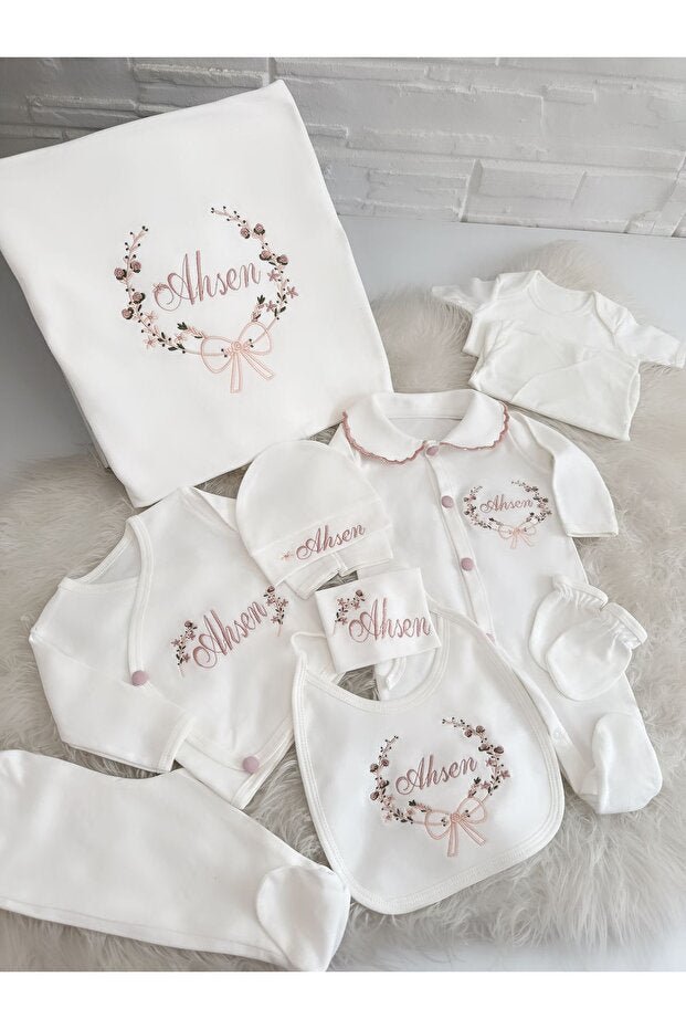 Premium Embroidered Newborn Hospital Exit Set - TryAladdin