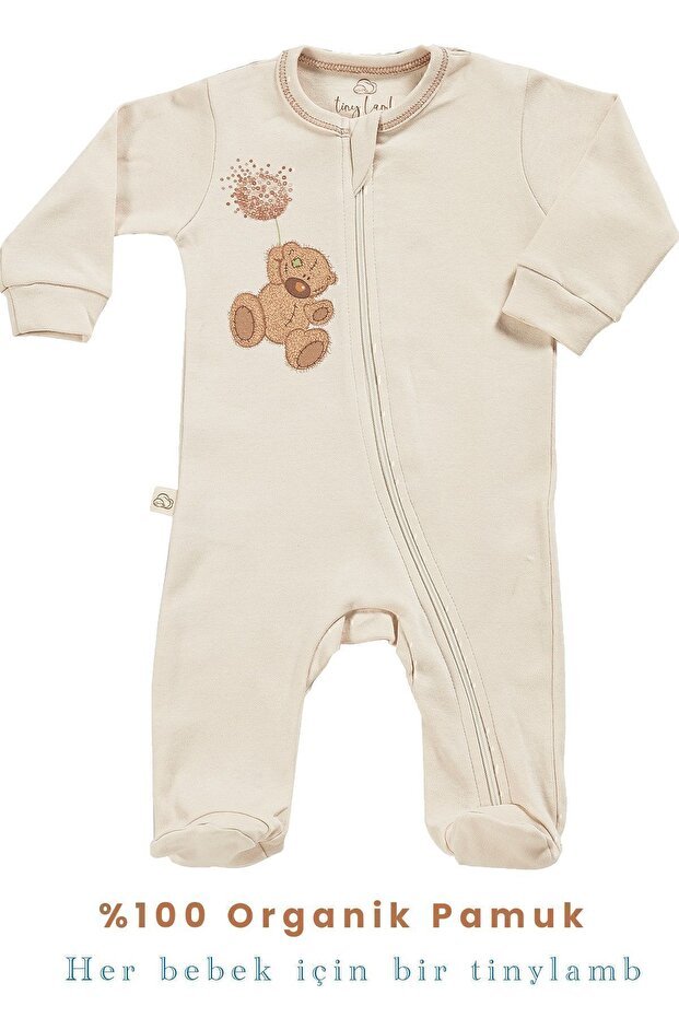 Premium Fluffy Bear Unisex 10 - Piece Organic Cotton Newborn Layette Set - TryAladdin