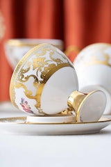 Premium Galina Turkish Coffee Cup Set - 6 Person - 90ml - TryAladdin