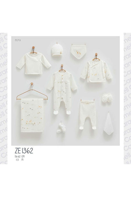 Premium Giraffe & Lion 10 - Piece Newborn Welcome Set - TryAladdin