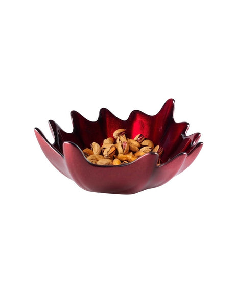 Premium Glass Serving Bowl - Alita Star Design for Entertaining - TryAladdin