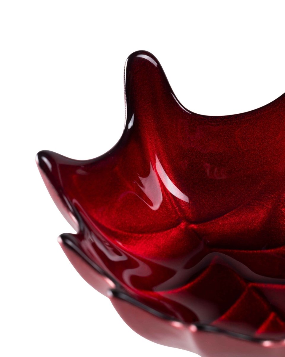 Premium Glass Serving Bowl - Alita Star Design for Entertaining - TryAladdin