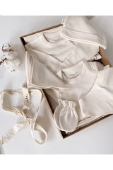 Premium GOTS Organic Newborn Girl Baby Essentials Set - TryAladdin