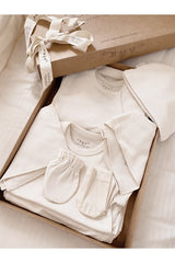 Premium GOTS Organic Newborn Girl Baby Essentials Set - TryAladdin