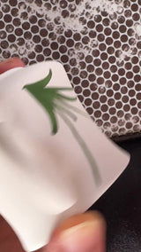 Premium Handmade Artisan Ceramic Turkish Coffee Cup Set, Lavender Design - 6 - Piece Set - TryAladdin