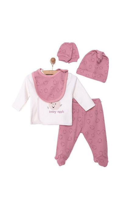 Premium Infant Girl's 5 - Piece Hospital Take - Me - Home Set - TryAladdin