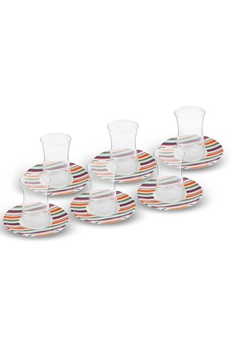 Premium Karaca Bailando Porcelain Tea Set, 12 Piece - 1 Set - TryAladdin