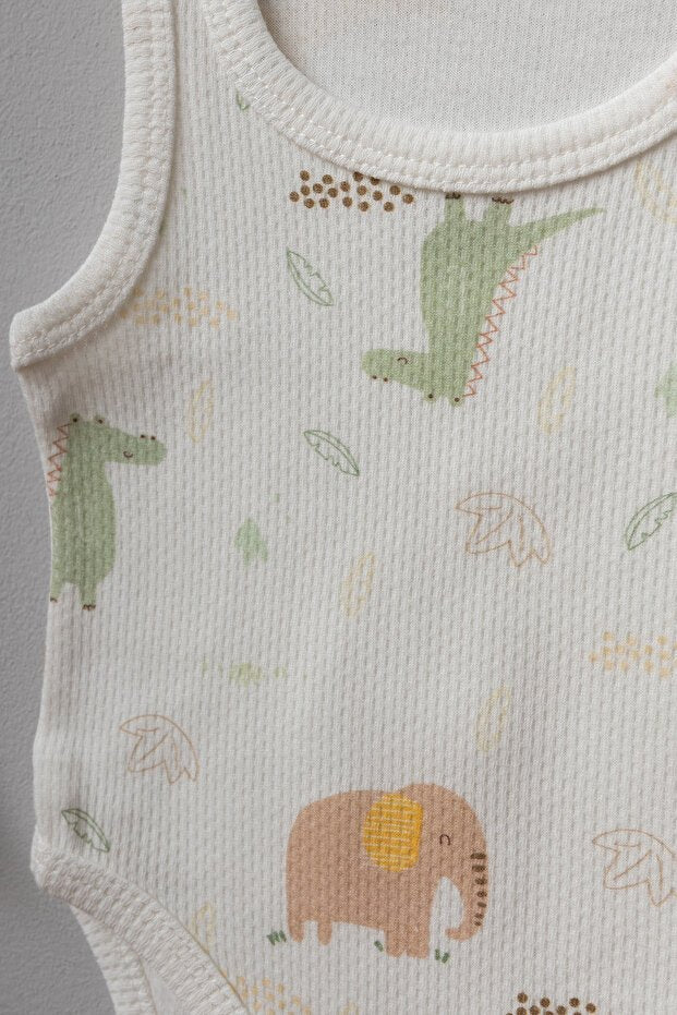 Premium Lion Pattern 10 - Piece Newborn Essentials Set - TryAladdin