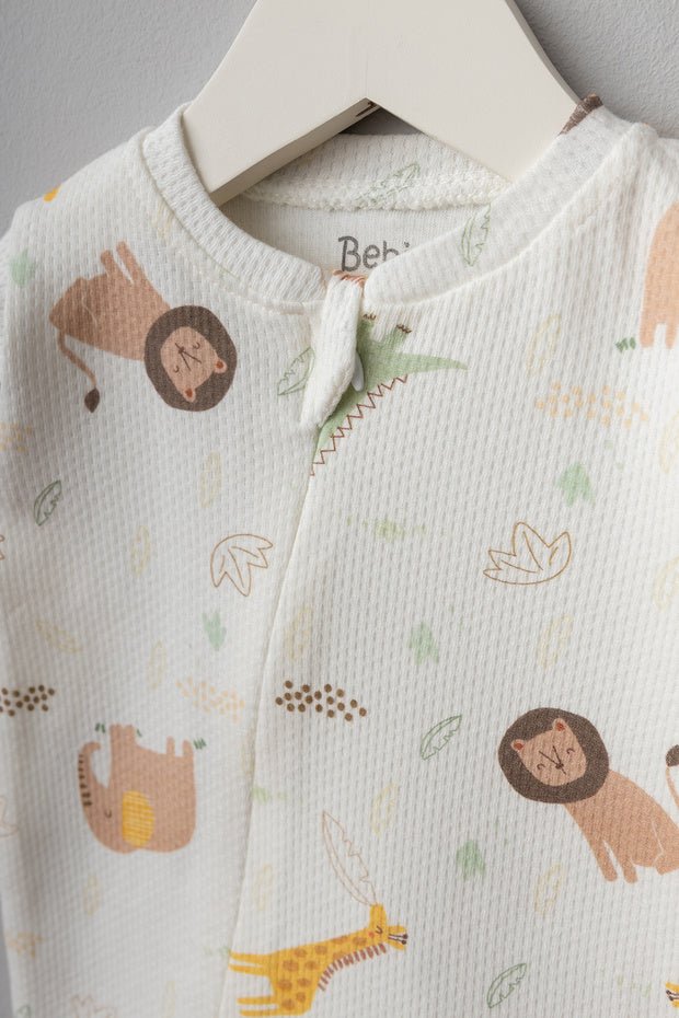 Premium Lion Pattern 10 - Piece Newborn Essentials Set - TryAladdin