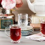 Premium Madame Coco Miquel Turkish Tea Cup Set - 4 - Piece 115ml - TryAladdin