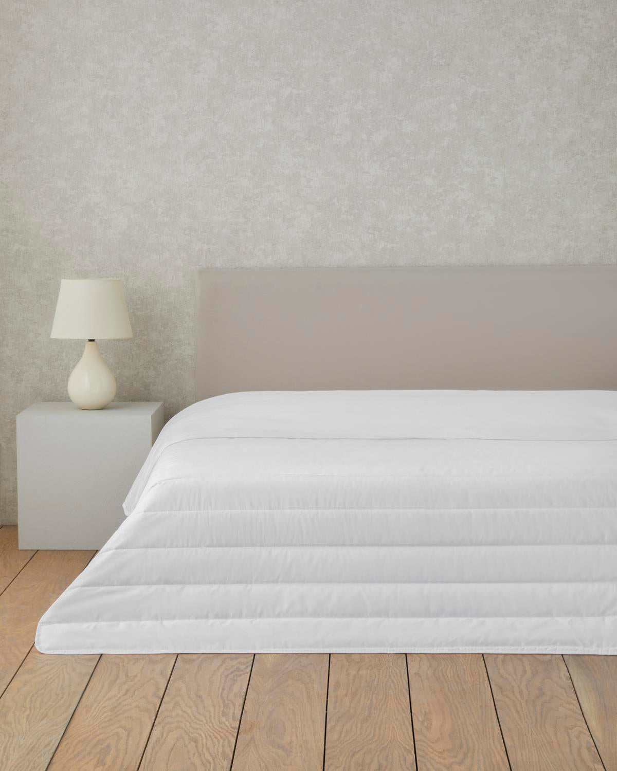Professional-Microgel-Single-Duvet-Comforter-White