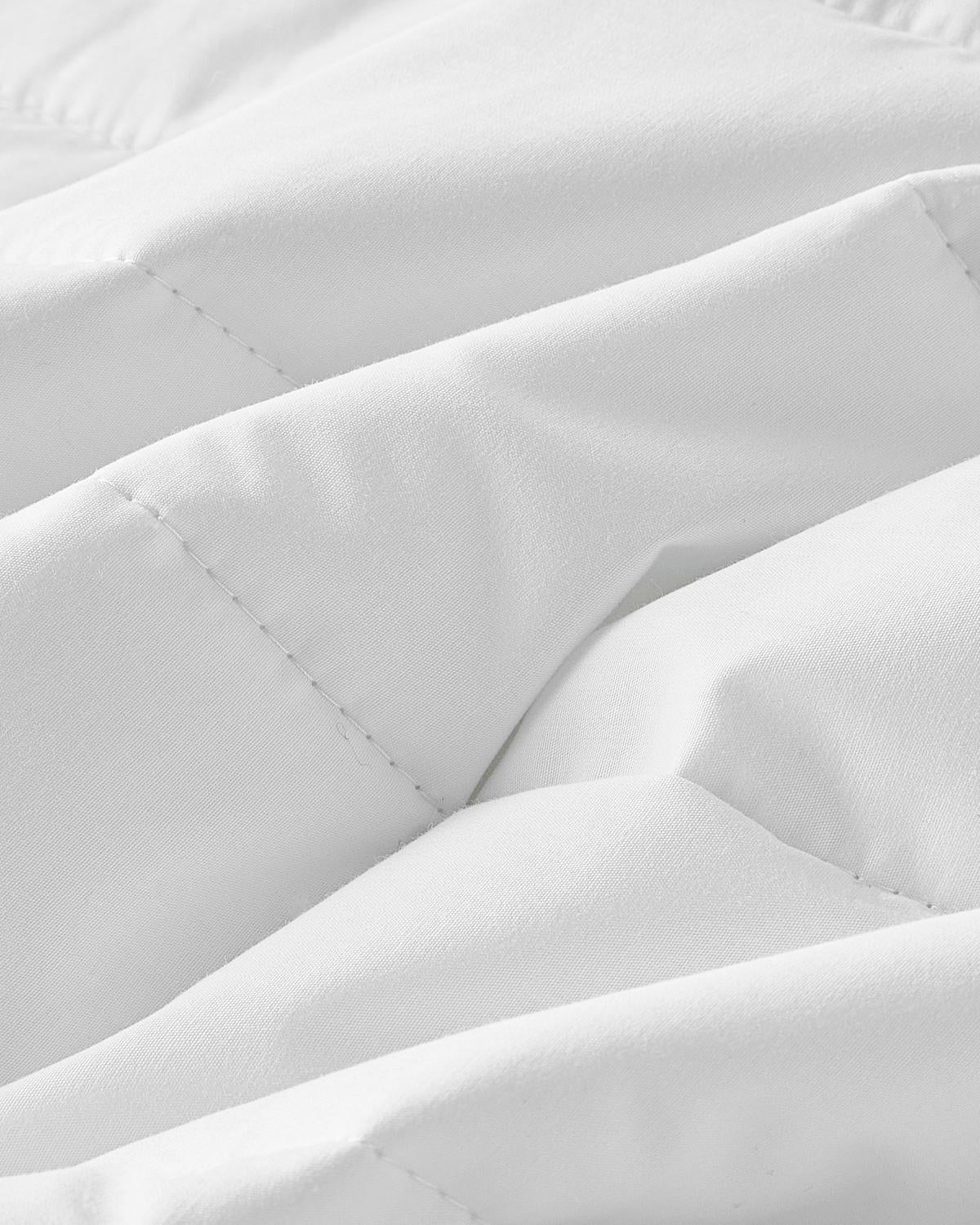 Professional-Microgel-Single-Duvet-Comforter-White