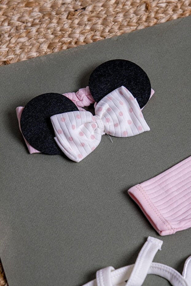 Premium Minnie Mouse 5 - Piece Newborn Baby Girl Layette Set - TryAladdin
